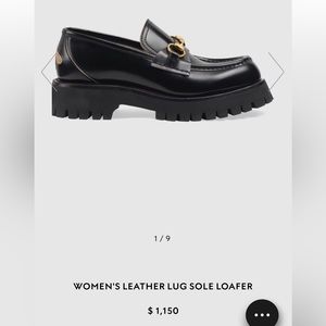 Gucci Chunky Loafers- With Gucci Box